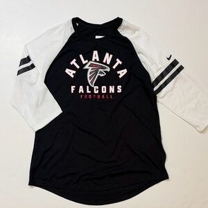 The Nike Tee NFL Team Apparel Atlanta Falcons Top Women's Large